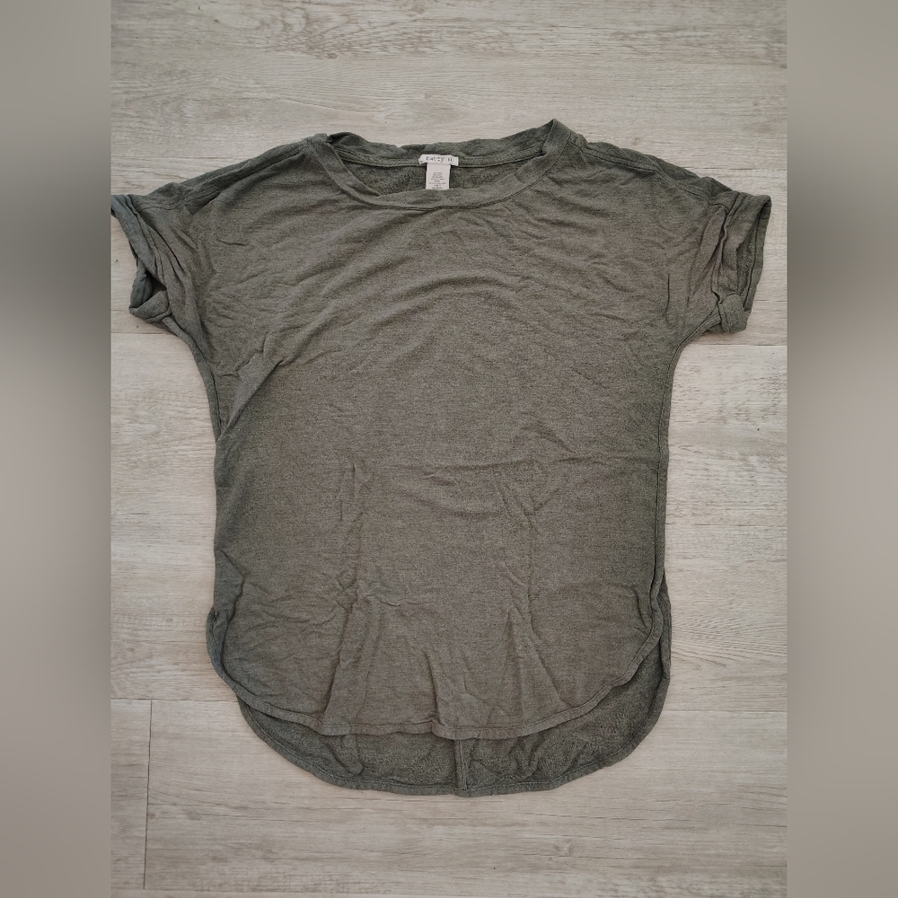 Matty M Sage Green Short Sleeve Tee